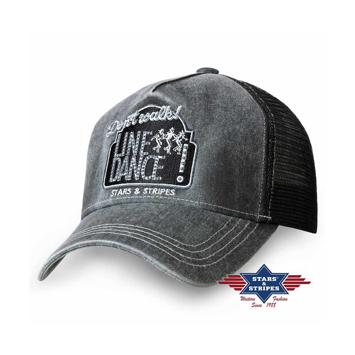 Western Trucker Cap LINE DANCE, Baseball Cap Kappe Mütze
