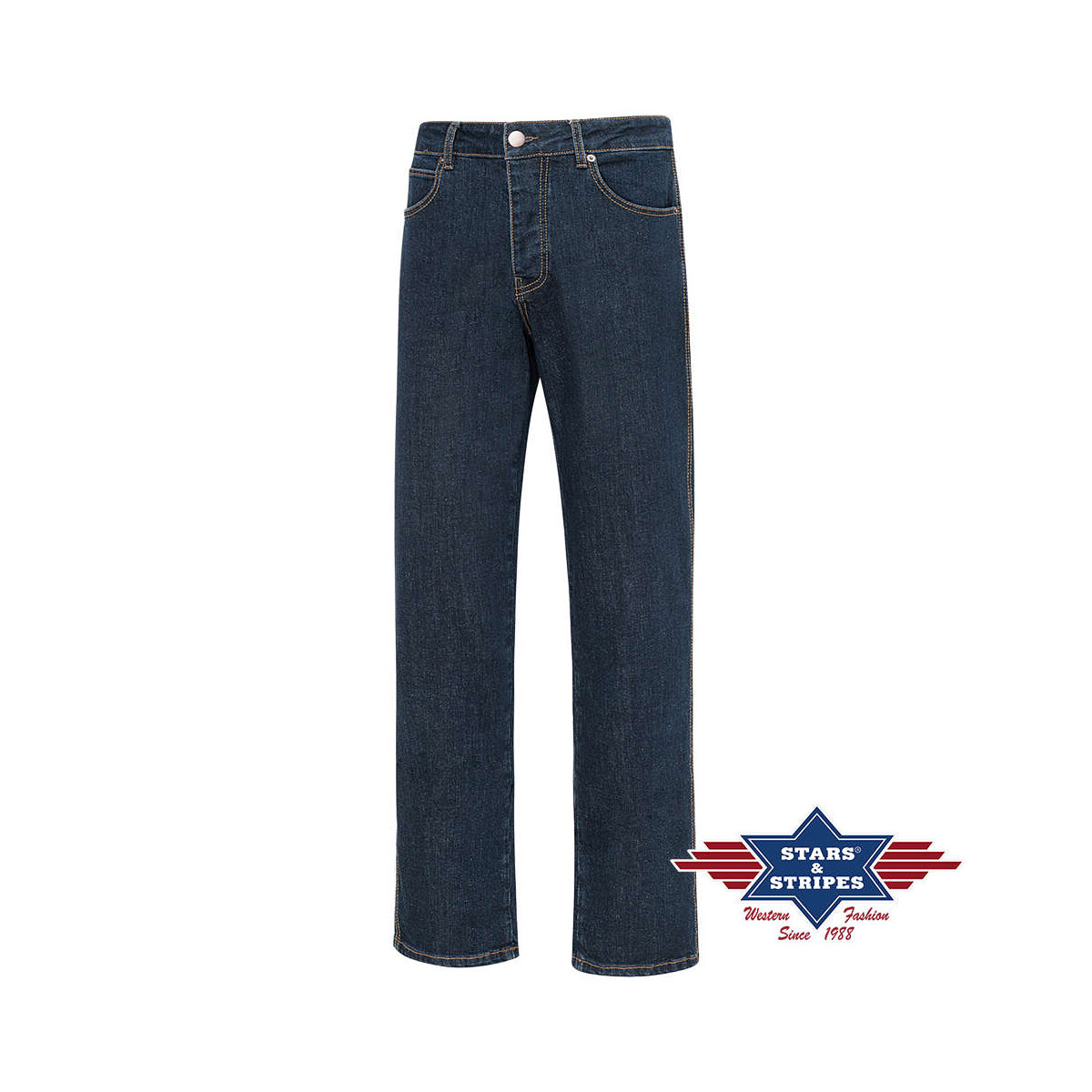 Bootcut-Jeans, Herren Jeanshose Owen v. Stars&Stripes