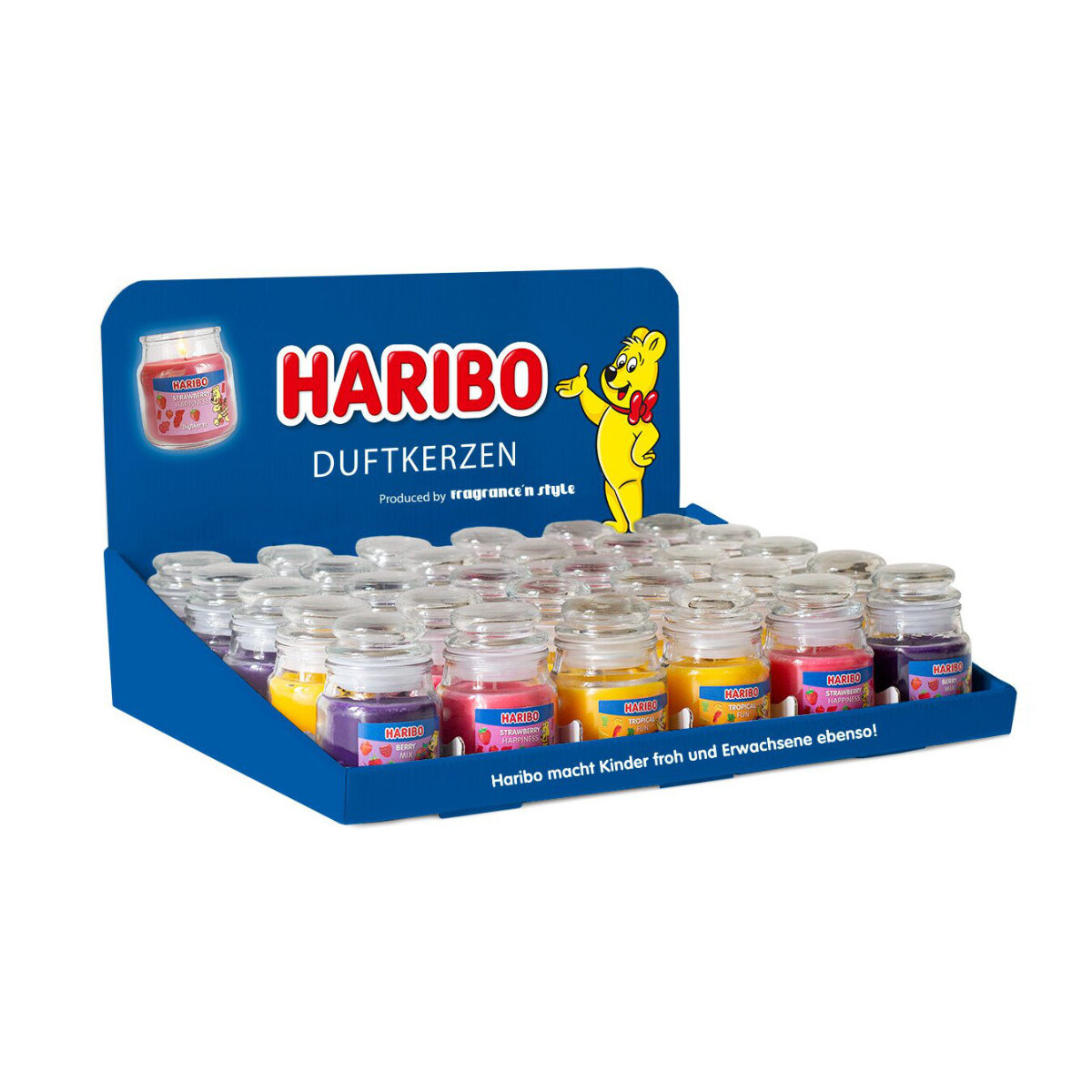 Haribo Duftkerzenkollektion: Süße Vielfalt für Ihr Zuhause