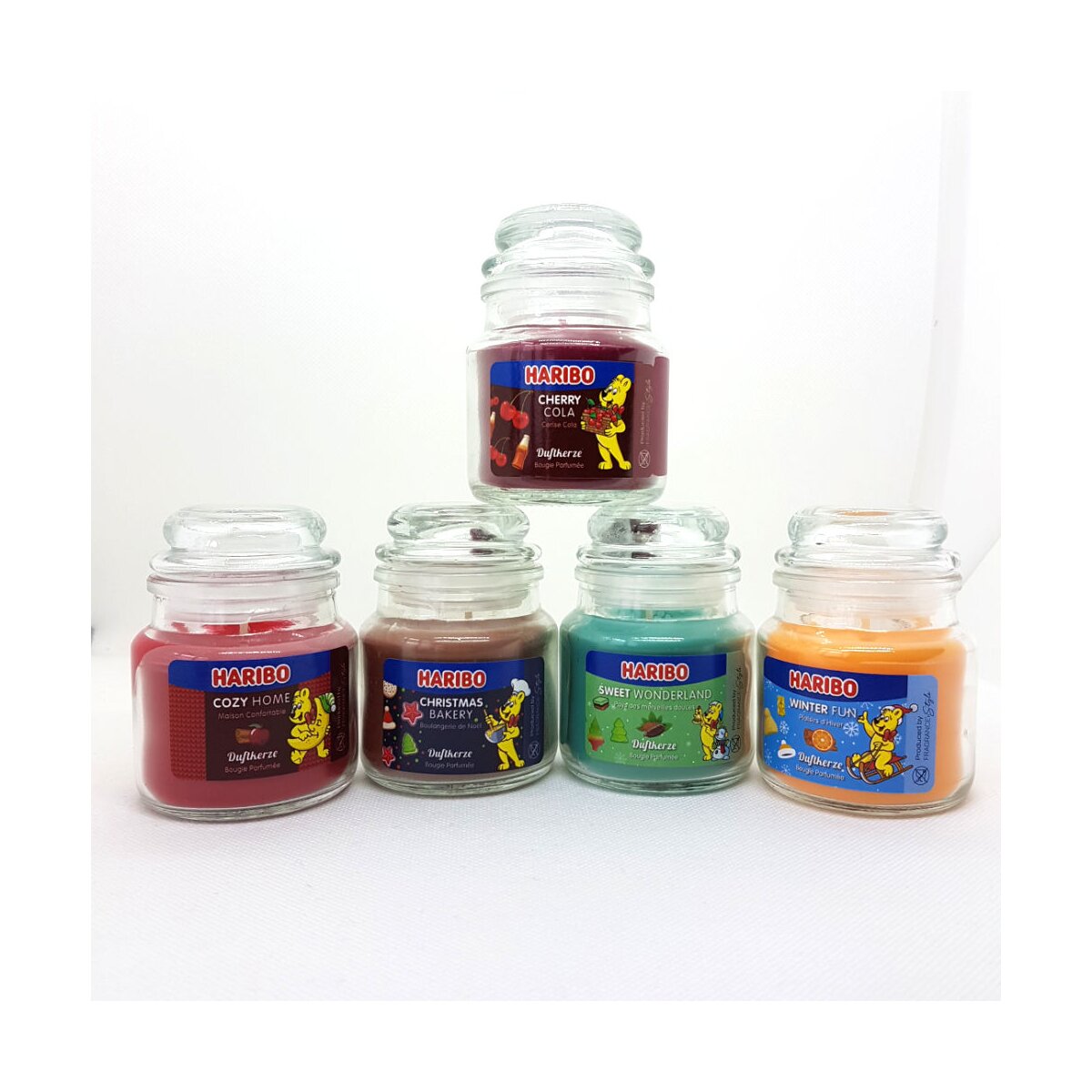 Haribo Winter Duftkerzenkollektion - verschiedenen Duftrichtungen Cozy Home