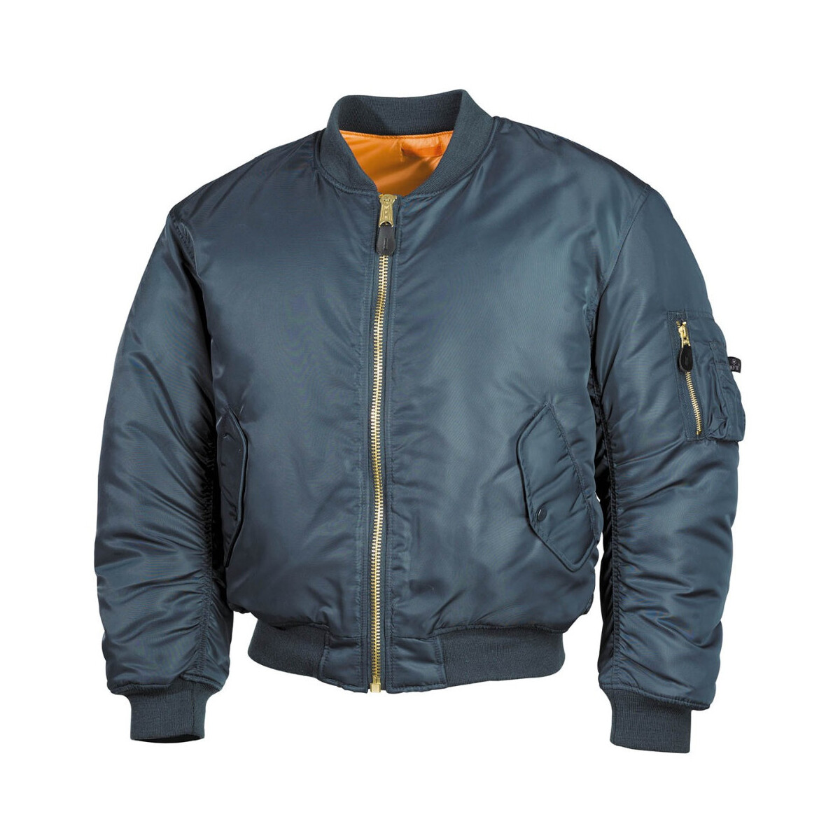 US Pilotenjacke MA1, Bomberjacke, alphablau XL