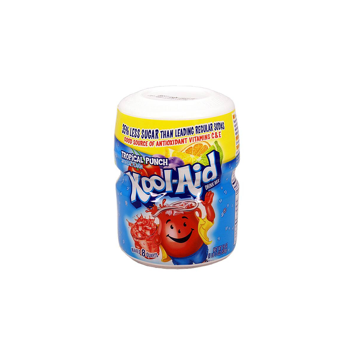 16,54 €/kg Kool Aid Barrel Tropical Punch, Sugar-Sweetend Drink Mix