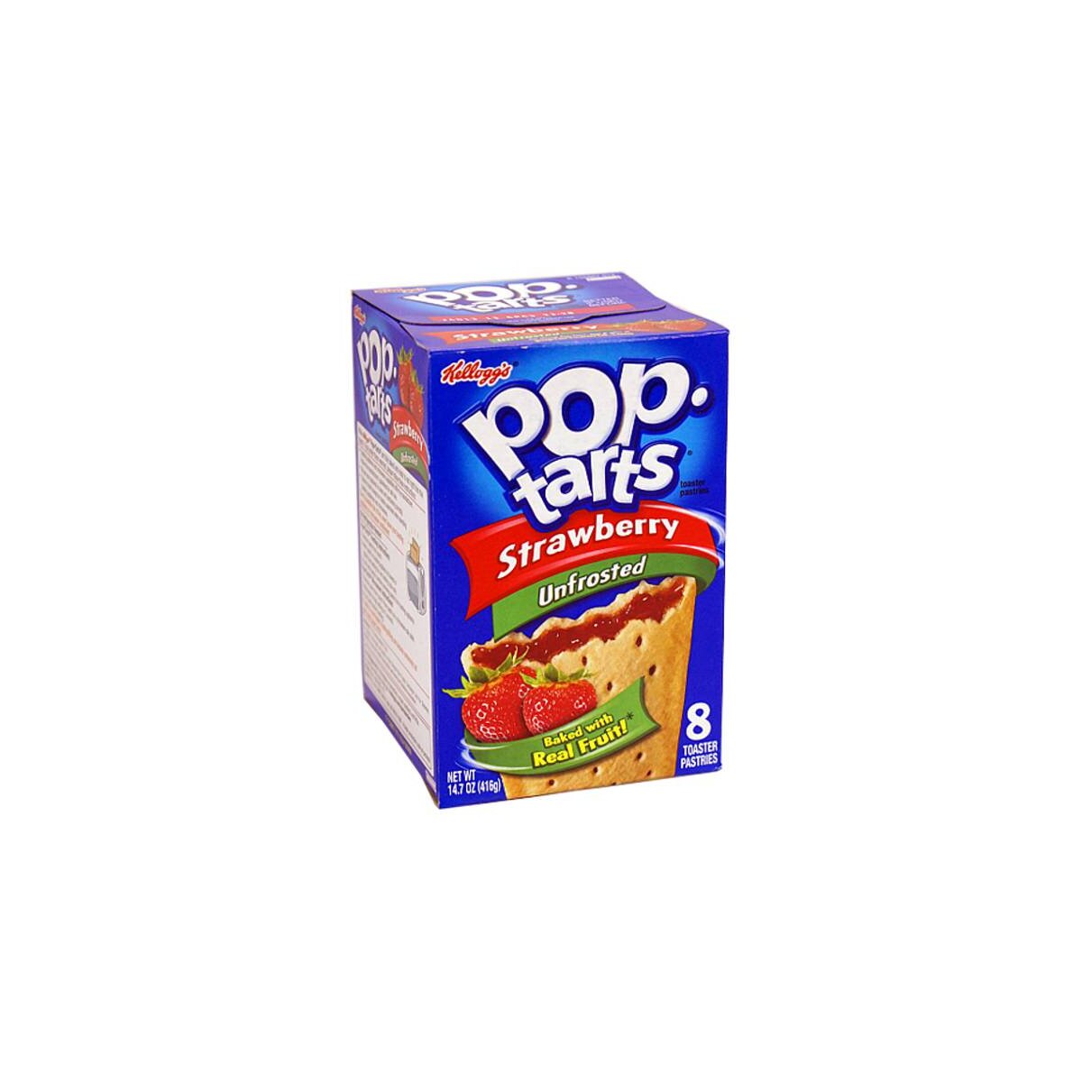 15,60 €/kg Kelloggs Pop-Tarts Unfrosted Strawberry