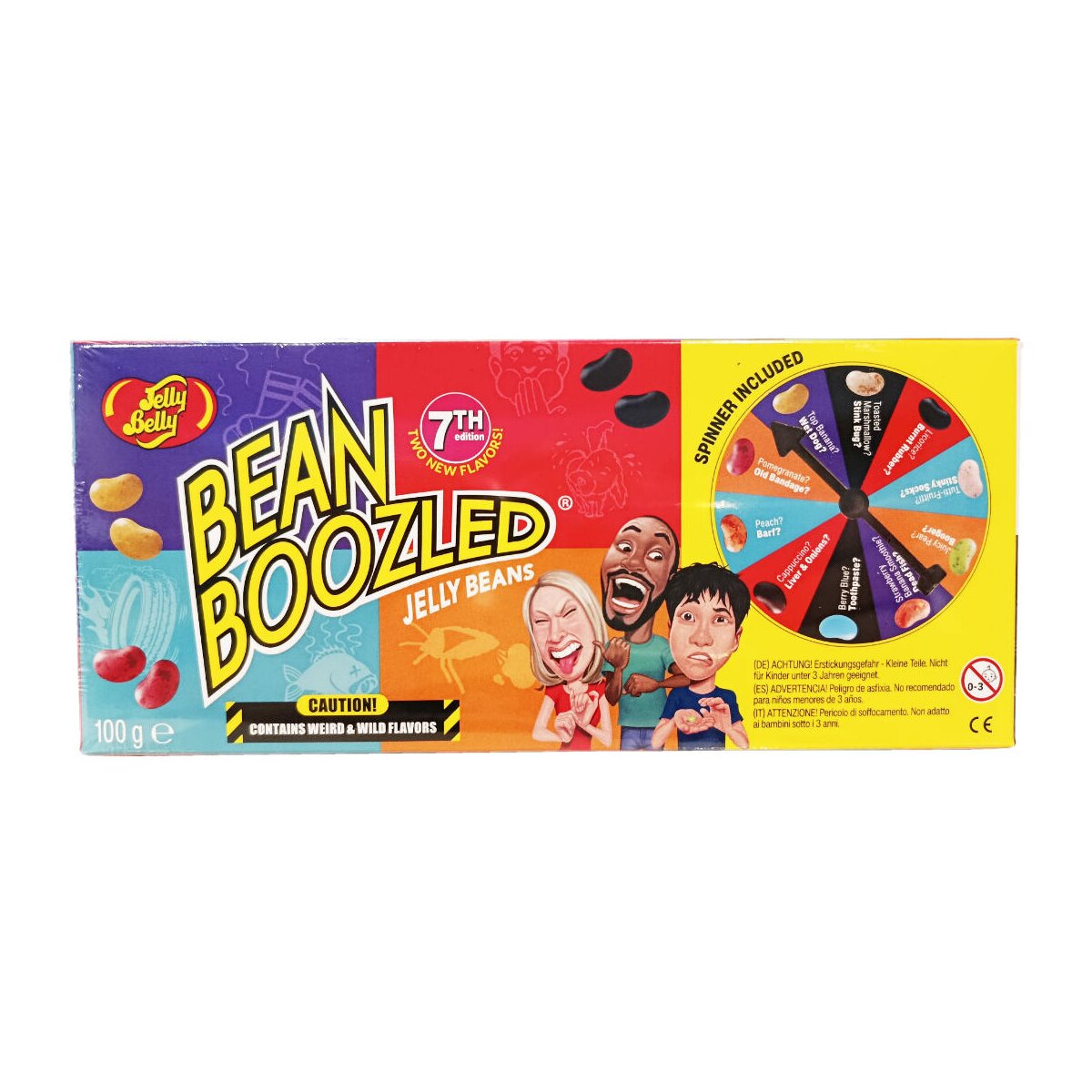 89,00 €/kg Bean Boozled Spinner Gift Box - Das verrückte Bohnenspiel