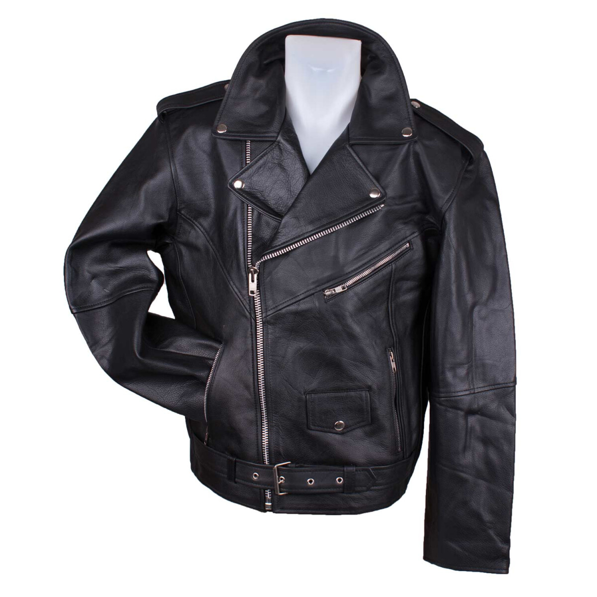 Rockabilly Bikerjacke aus Leder - Stilvolles Accessoire für den authentischen Look