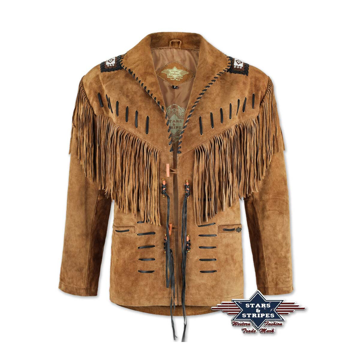  Lederjacke, Fransenjacke - Buffalo