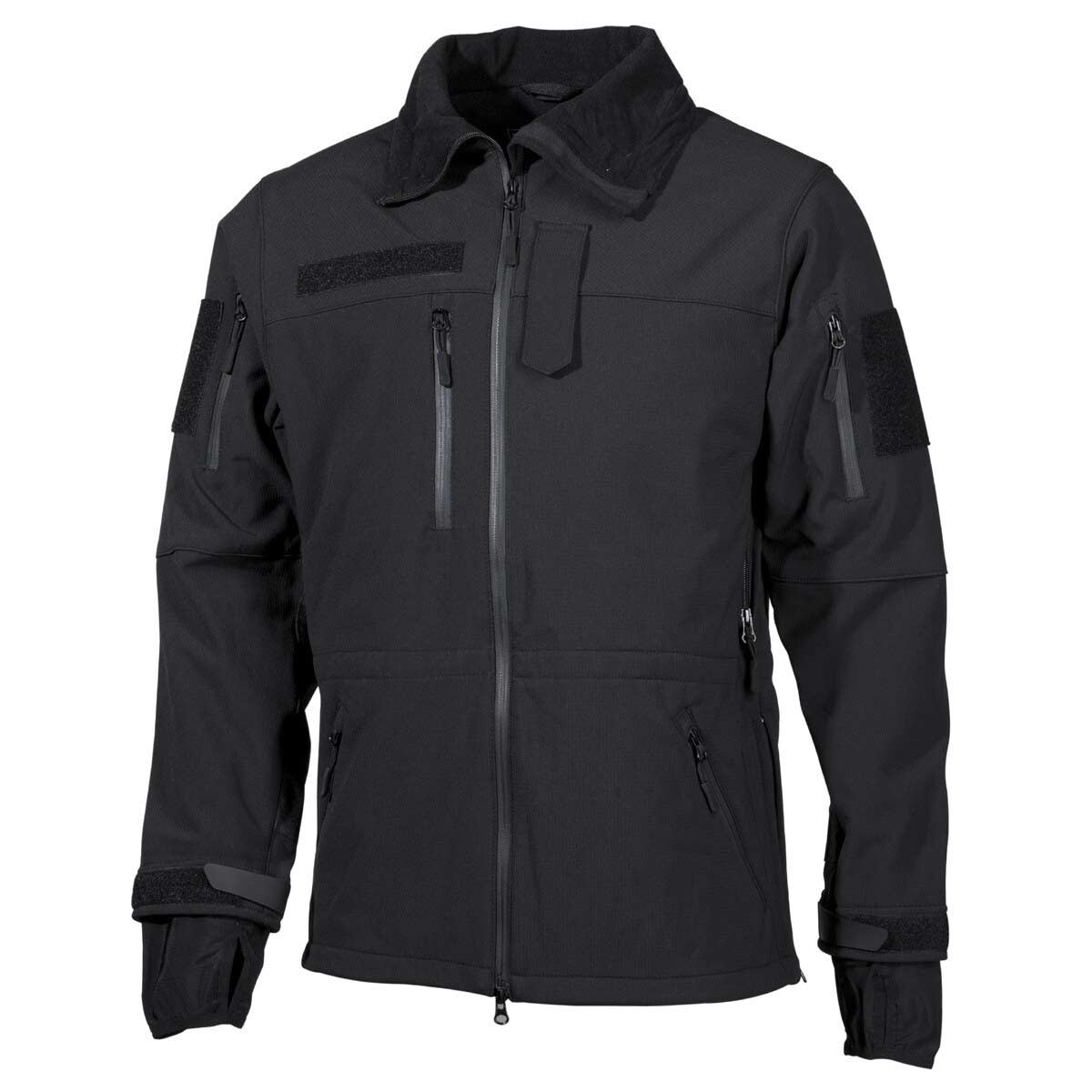 Soft Shell Jacke, High Defence', schwarz, Outdoor, Sport, Übergangsjacke'