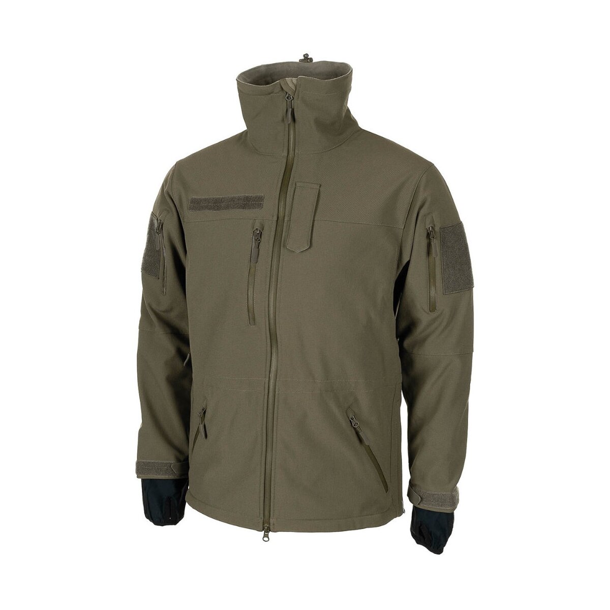 Soft Shell Jacke, High Defence', olive, Outdoor, Sport, Übergangsjacke 3XL'