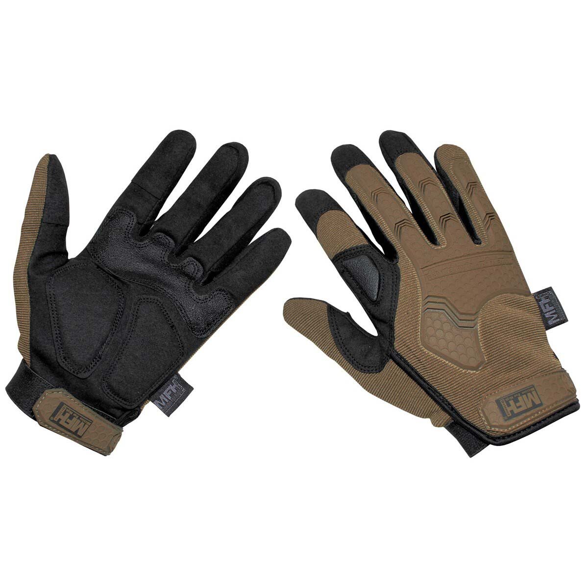 Tactical Handschuhe, Einsatzhandschuhe Attack', Paintball, Softair, Security, Outdoor Coyote L'
