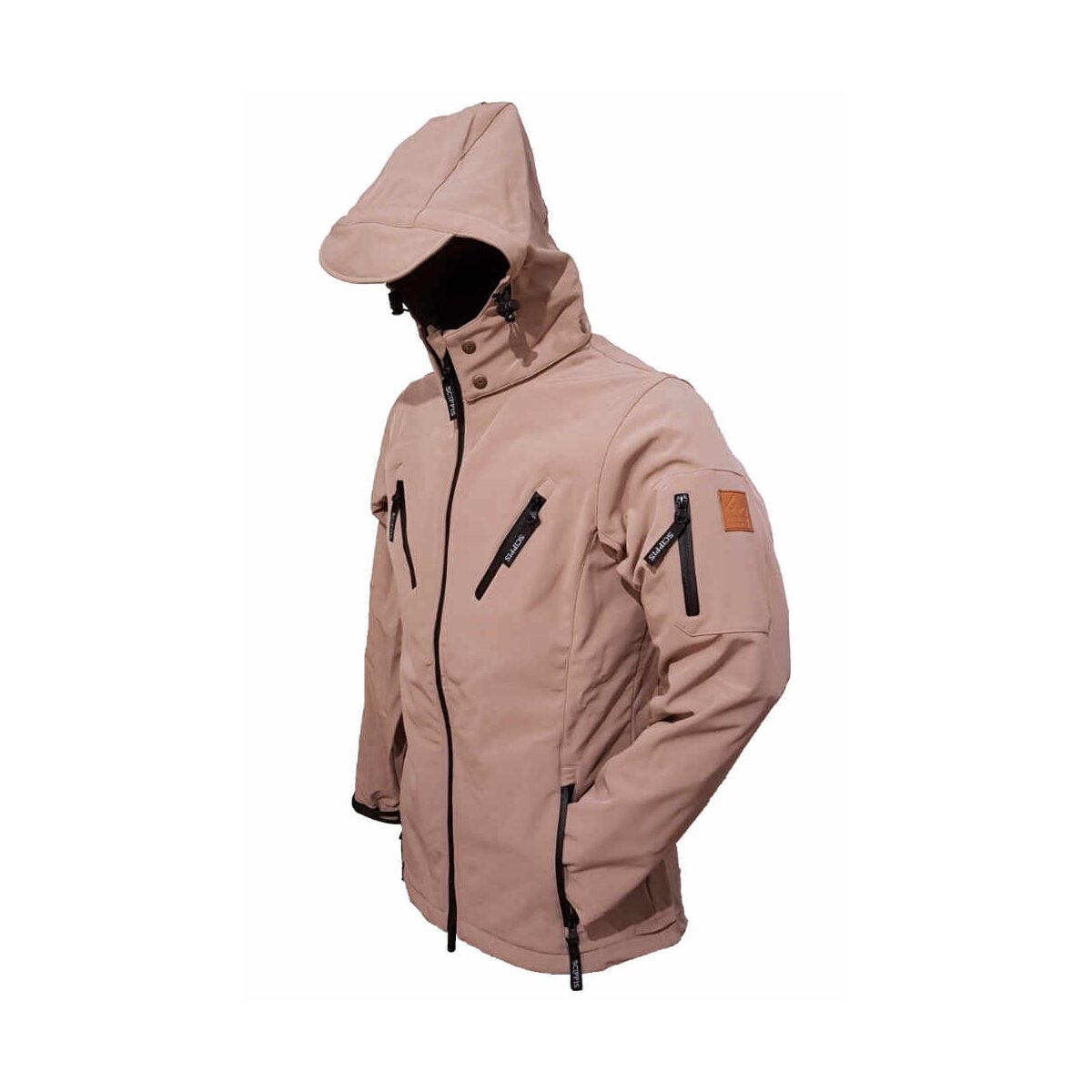 Scippis Softshell-Jacke für Damen beige XL