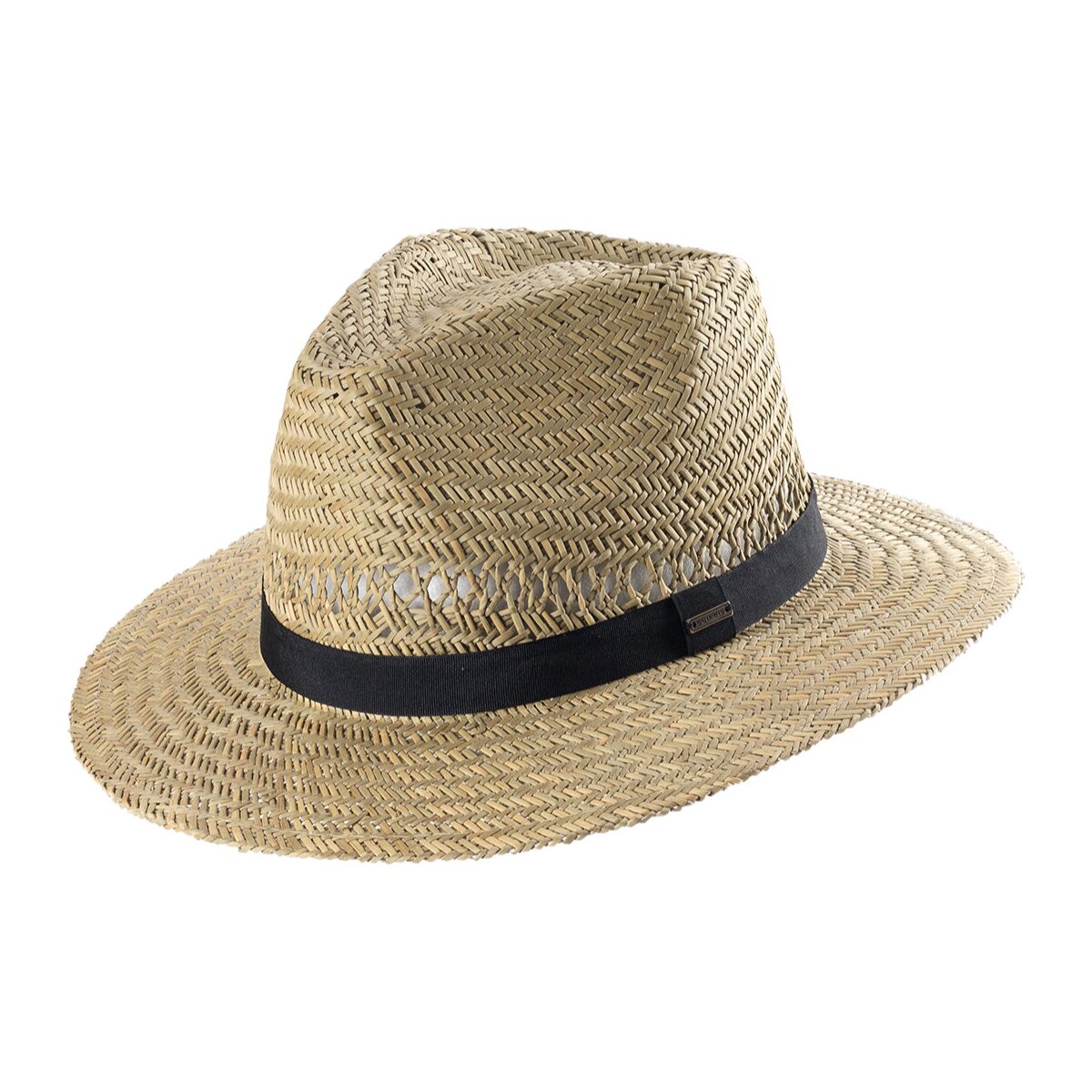 Scippis Strohhut Damen Herren Sommerhut Sonnenschutz Gartenhut Barrow'+ Hutband L'