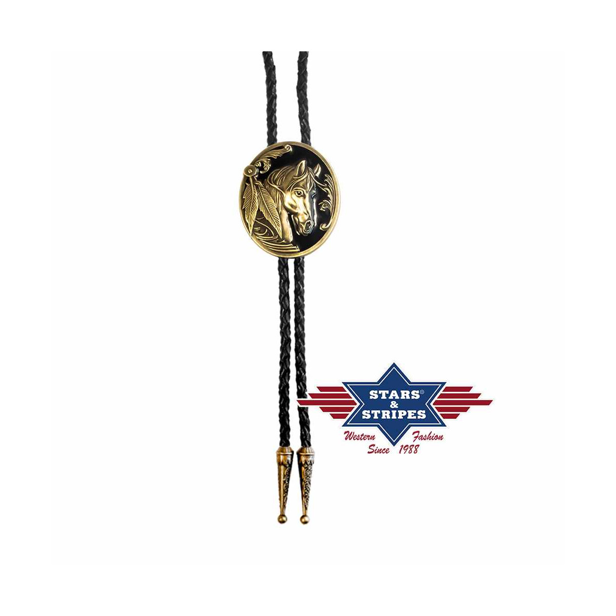 Western Bolotie Westernkrawatte Pferd BT-55