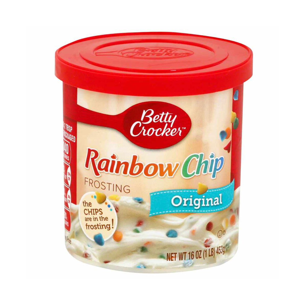 15,23 €/kg Betty Crocker Rich & Creamy Rainbow Chip Frosting, 453 g