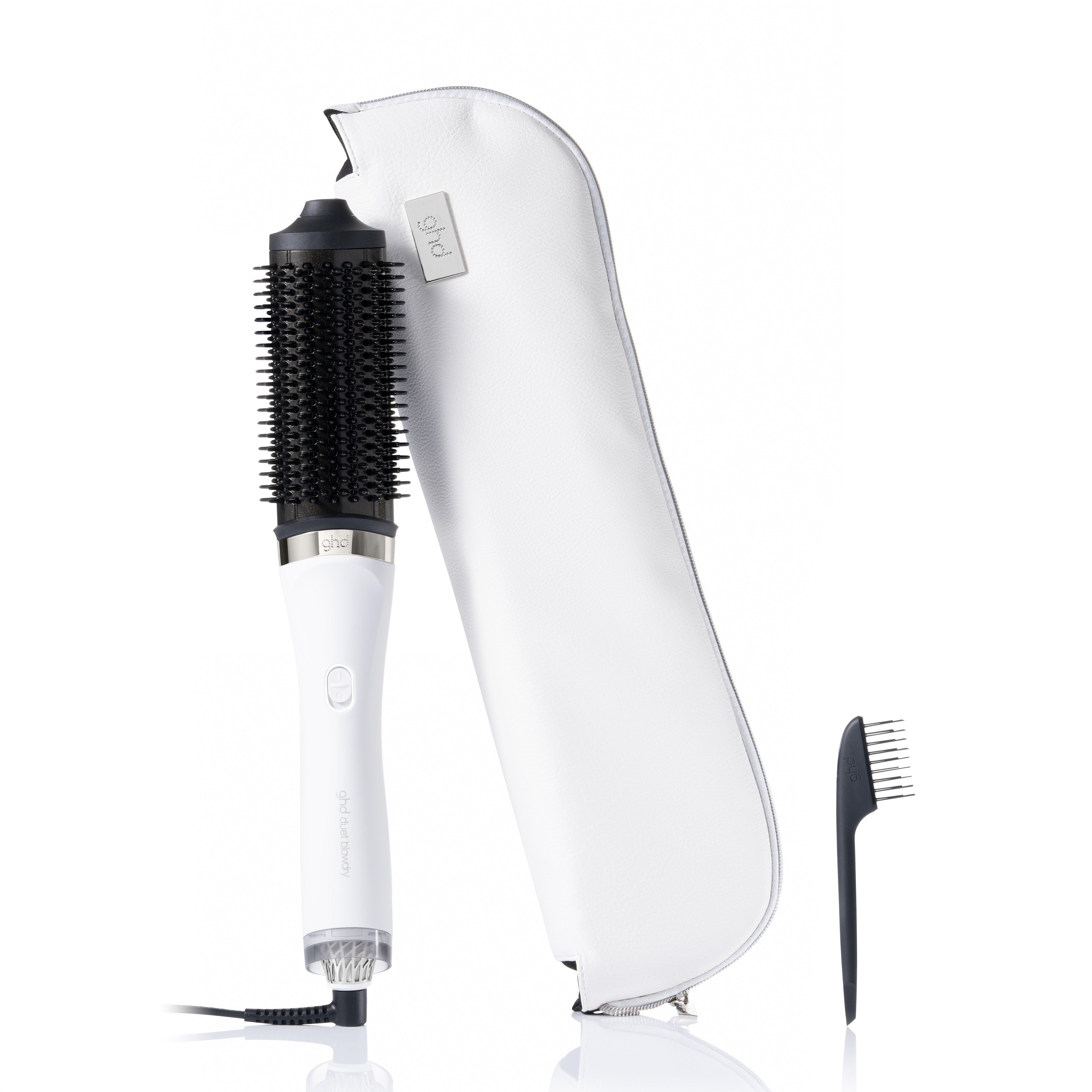 ghd Duet Blowdry Hair Dryer Brush In Weiss, Weiß