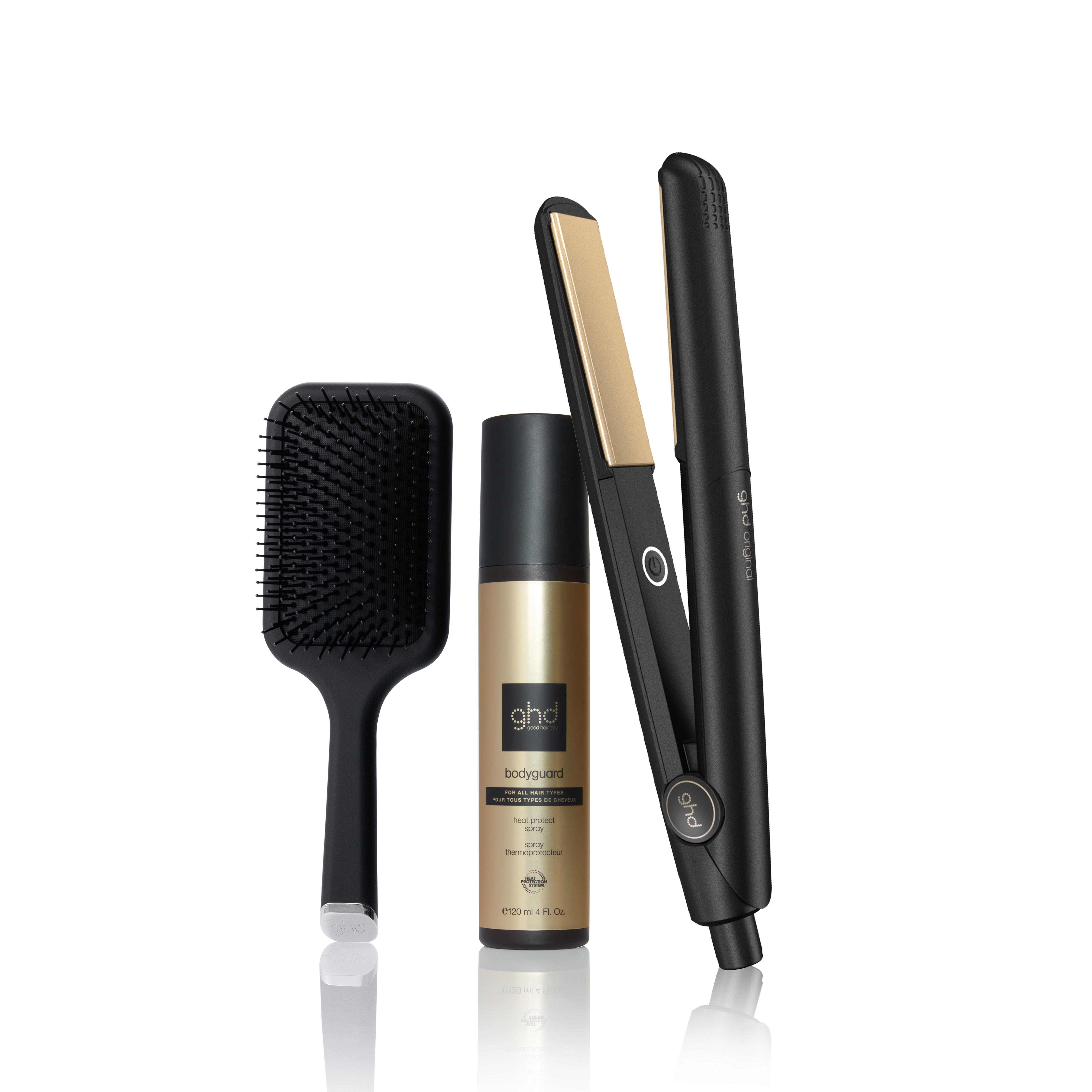 ghd Original Glätteisen Bundle In Schwarz, Schwarzes Bundle