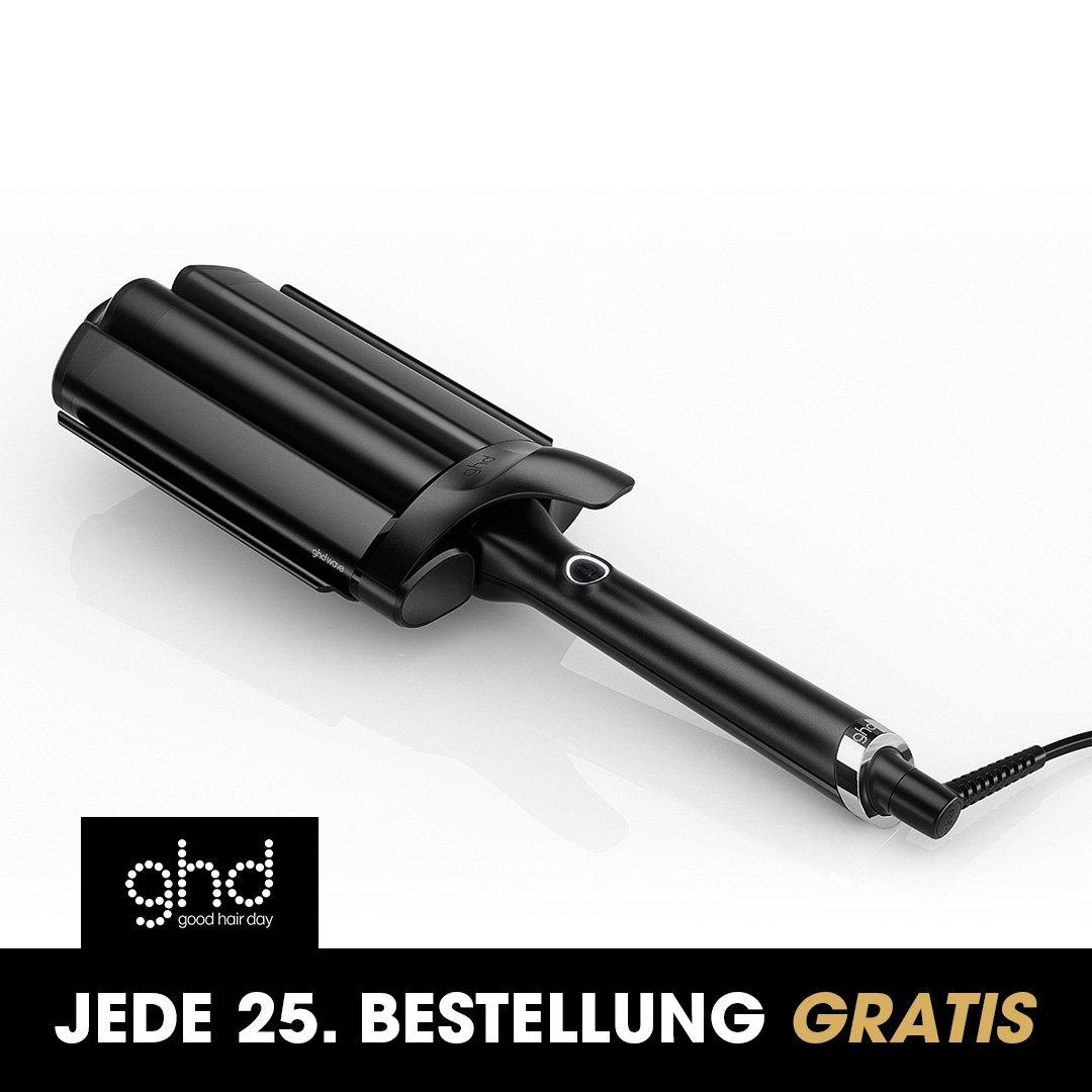ghd Wave Triple Barrel Waver Welleneisen, Schwarz