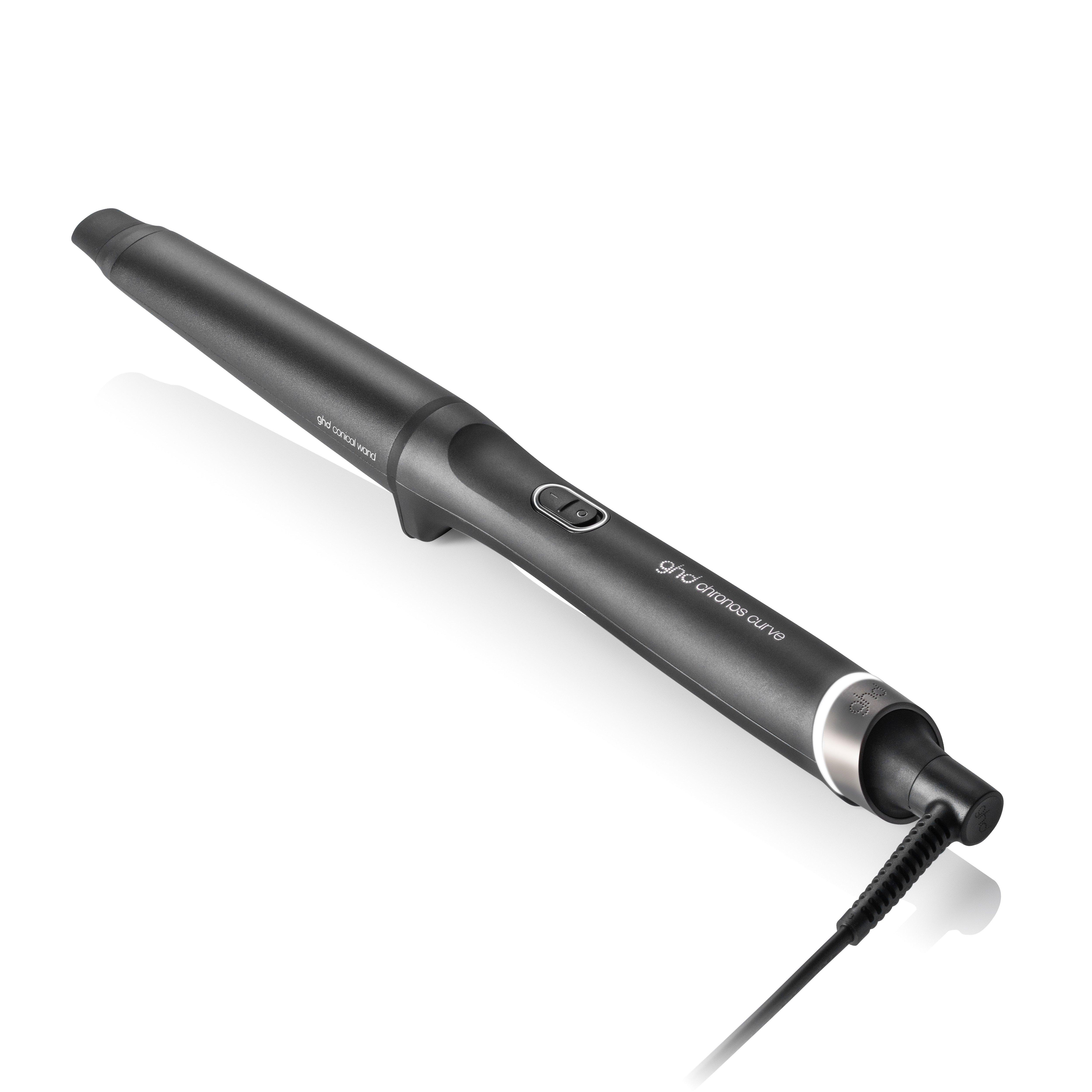 Neu ghd Chronos Curve Conical Wand Lockenstab (28-23mm), Schwarz