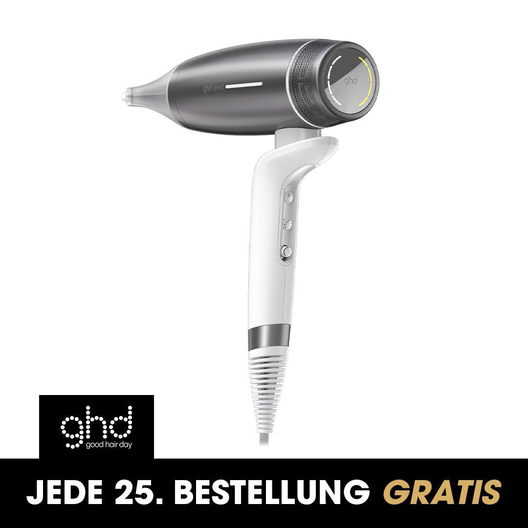 Neu ghd Speed Haartrockner In Silberweiss, Silver White