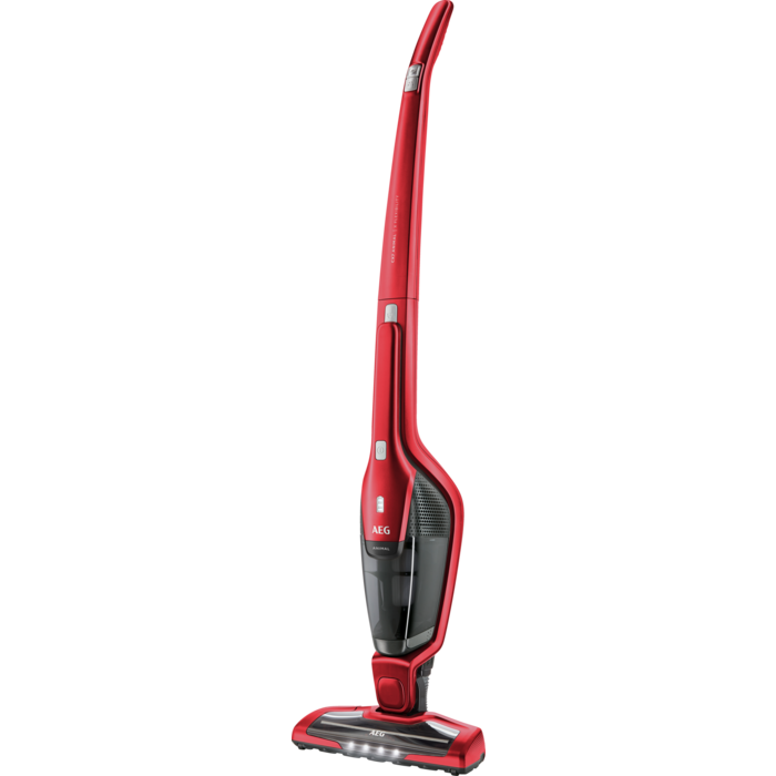 AEG CX7 Akku-Staubsauger kabellos / Akku-Laufzeit: bis zu 48 Min. / Farbe: Chili Red CX7-2-45AN