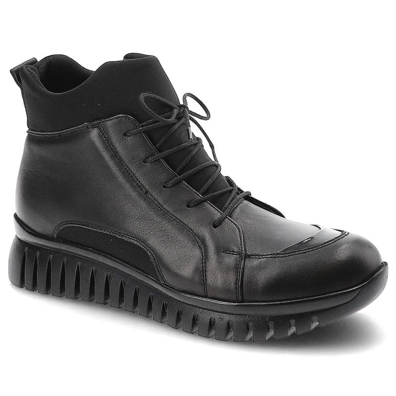 Schwarze Sneakers Artiker Bequeme Damenschuhe