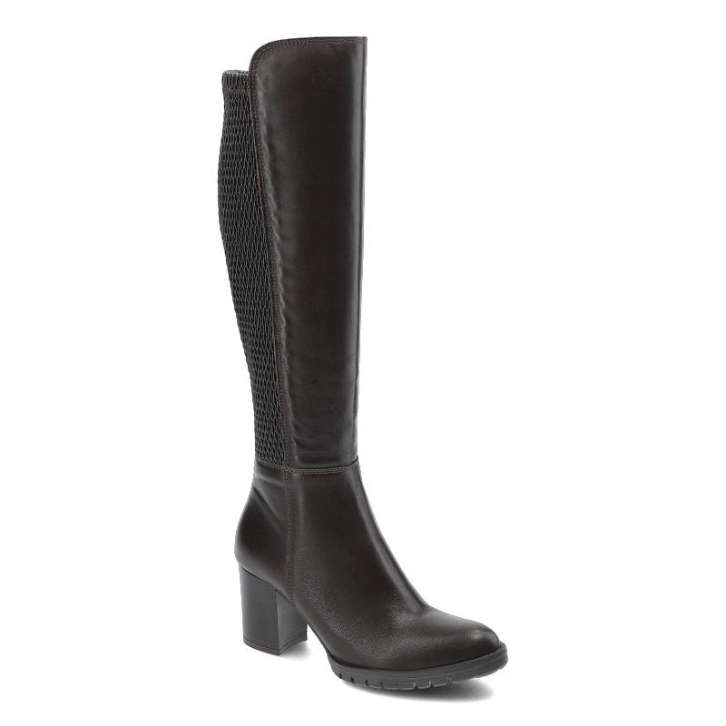 Braune Stiefel Grace Damenschuhe mit Absatz