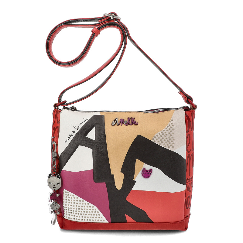 Rote Handtasche Anekke Für Frauen