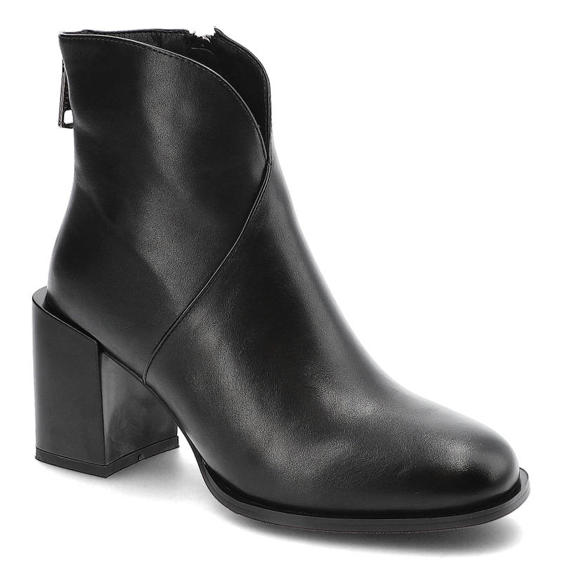 Schwarze Stiefeletten Filippo Elegante Damenschuhe Mit Absatz