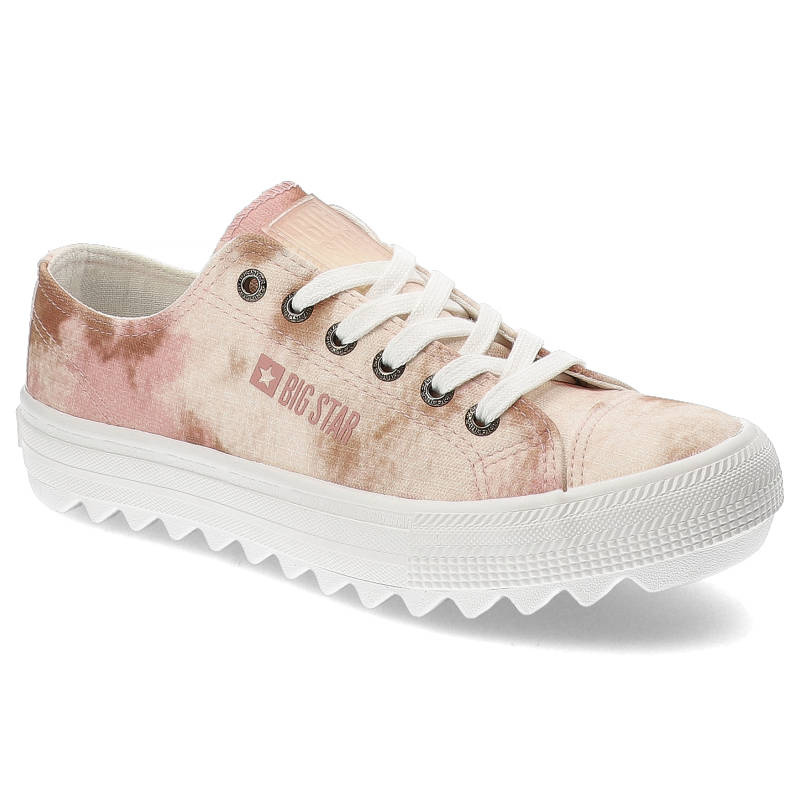 Beige Turnschuhe Big Star Modische Damenschuhe