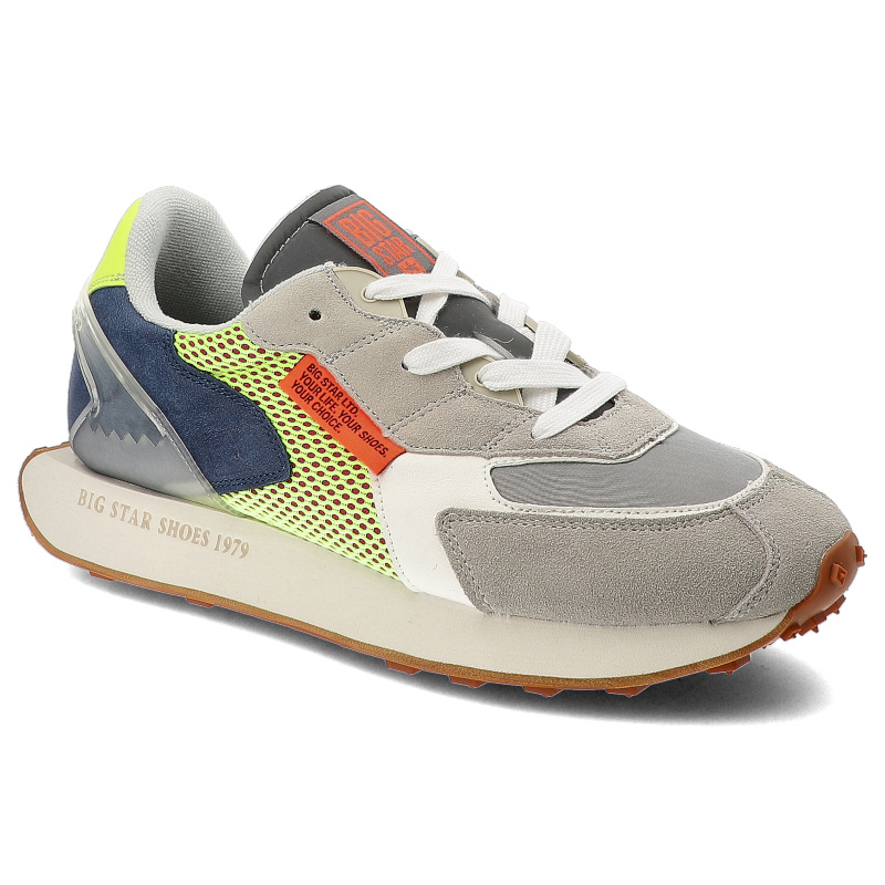 Graue Sneakers Big Star Modische Herrenschuhe