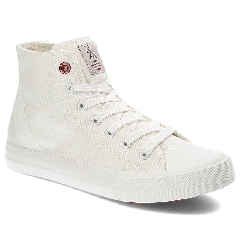 Weiße Turnschuhe Cross Jeans Bequeme Damenschuhe