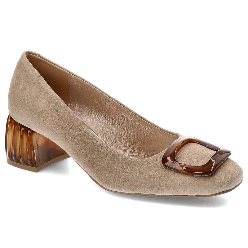 Beige Halbschuhe Espirito Elegante Damenschuhe