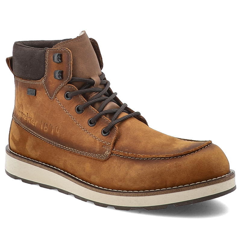 Gelbe Stiefeletten Rieker Modische Herrenschuhe