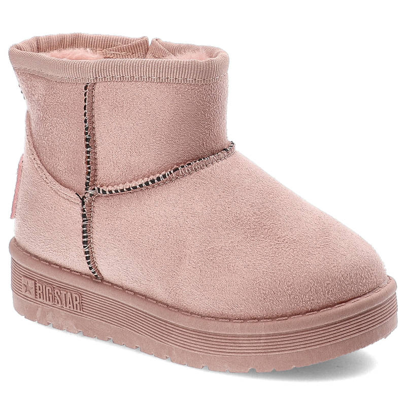 Pinke Schneeschuhe Big Star Gefütterte Kinderschuhe