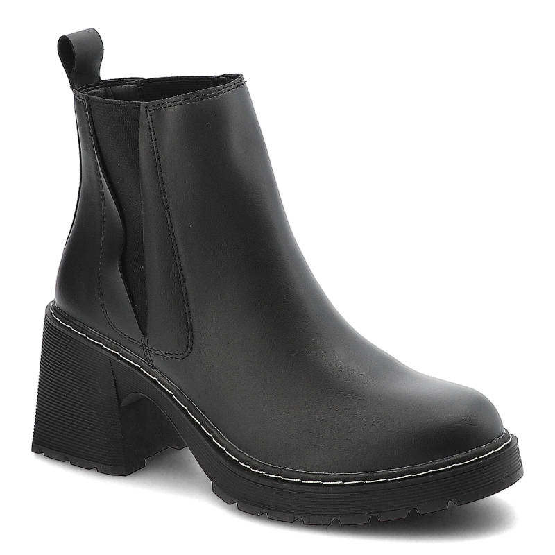 Schwarze Stiefeletten Artiker Modische Damenschuhe Für Herbst