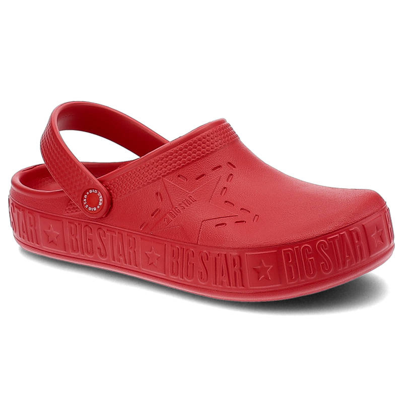 Rote Big Star Flip Flops Modische Kinderschuhe