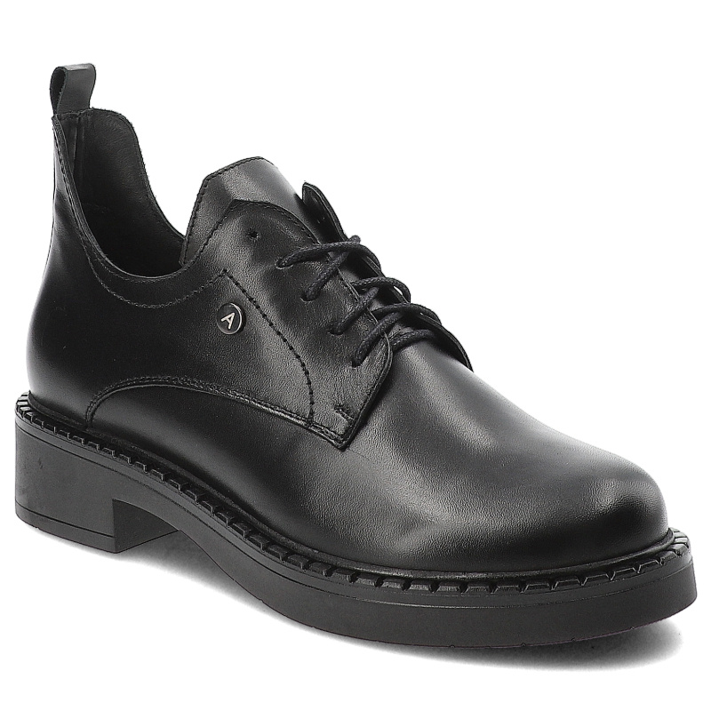 Schwarze Halbschuhe Armodo Modische Damenschuhe