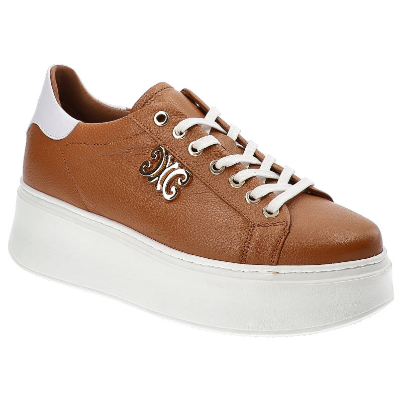 Braune Sneakers Carinii Modische Damenschuhe