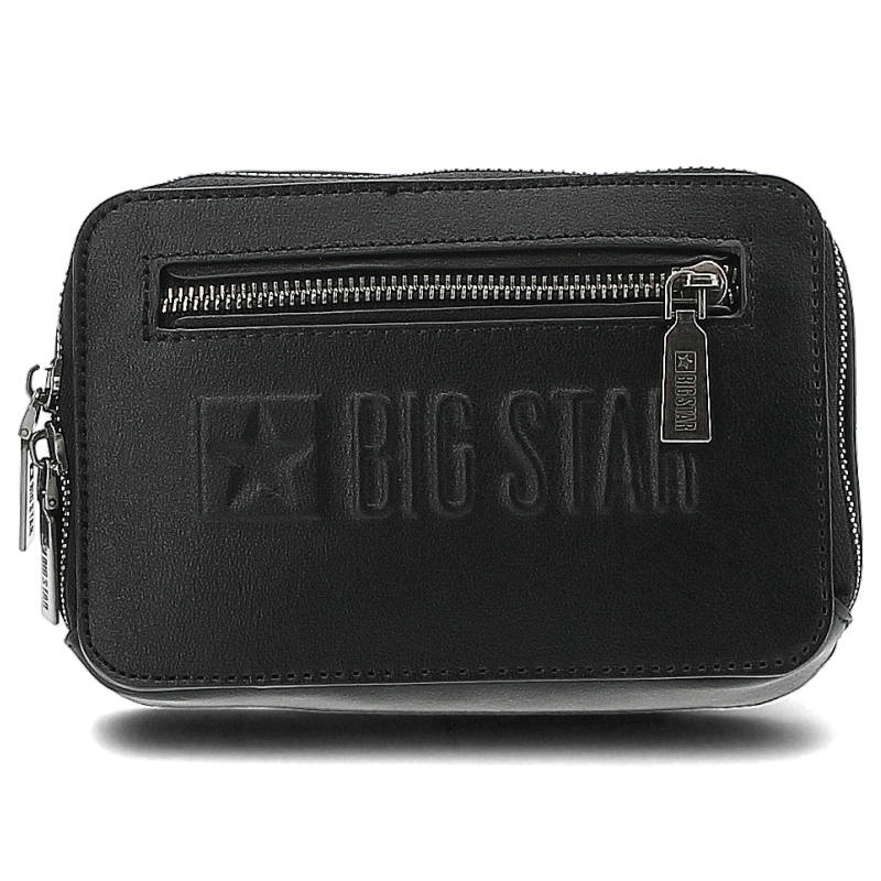 Schwarze Handtasche Big Star Herren Umhängetasche