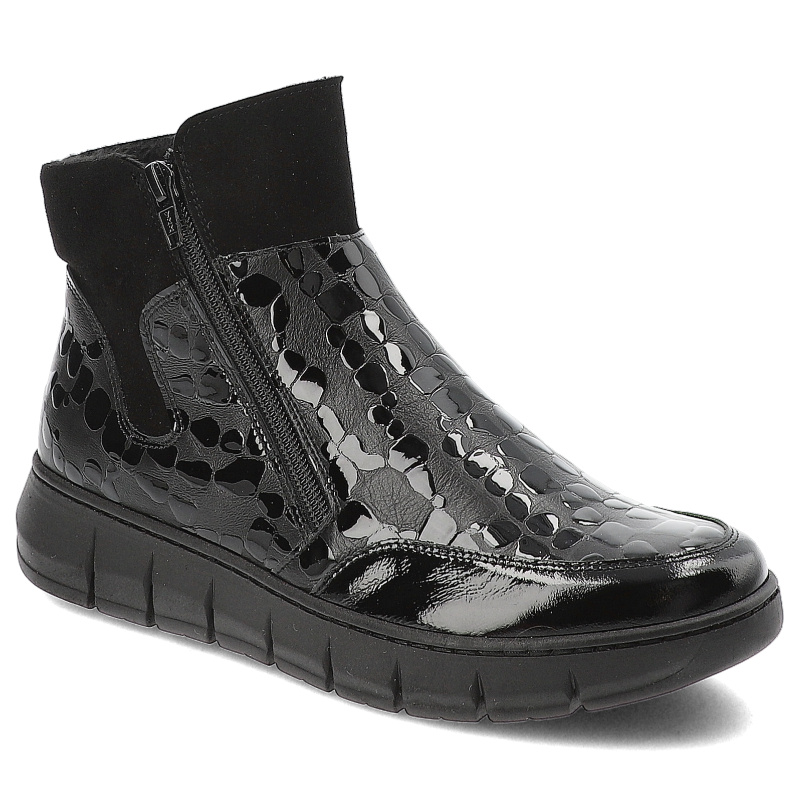 Schwarze Stiefeletten Armodo Elegante Damenschuhe