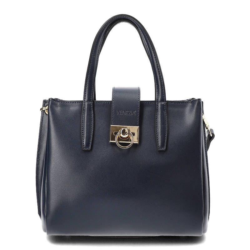 Dunkelblaue Elegante Damen Handtasche Venezia