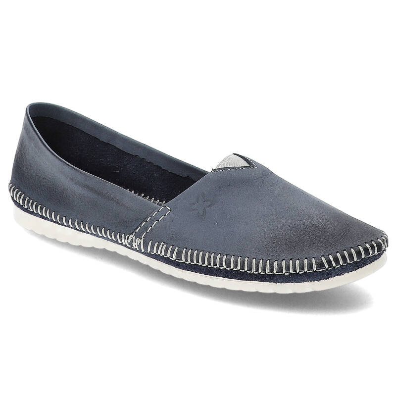 Blaue Halbschuhe Maciejka Modische Damenschuhe