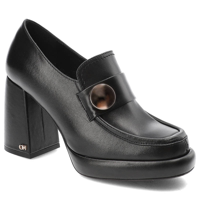 Schwarze Halbschuhe Chebello Damen Bequeme Damenschuhe