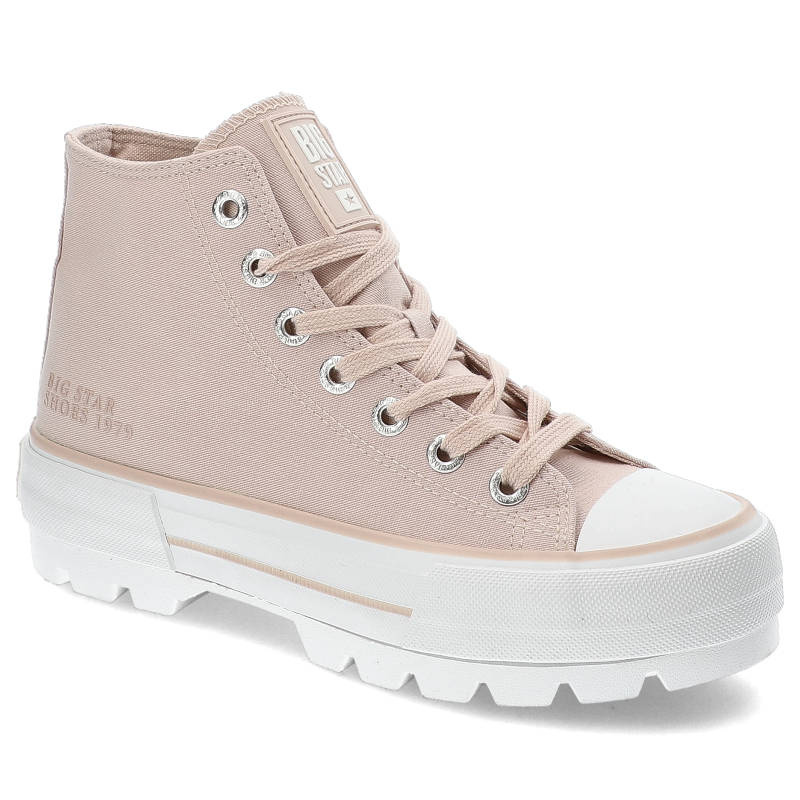 Pinke Turnschuhe Big Star Modische Damenschuhe