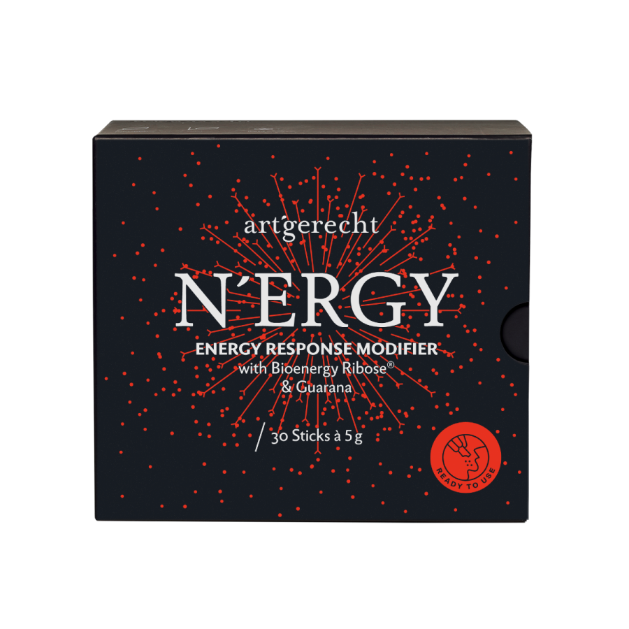 NQ10 - Veganer Energy Booster mit Coenzym Q10, Bioenergy Ribose®, Vitamin B, Guarana und Taurin