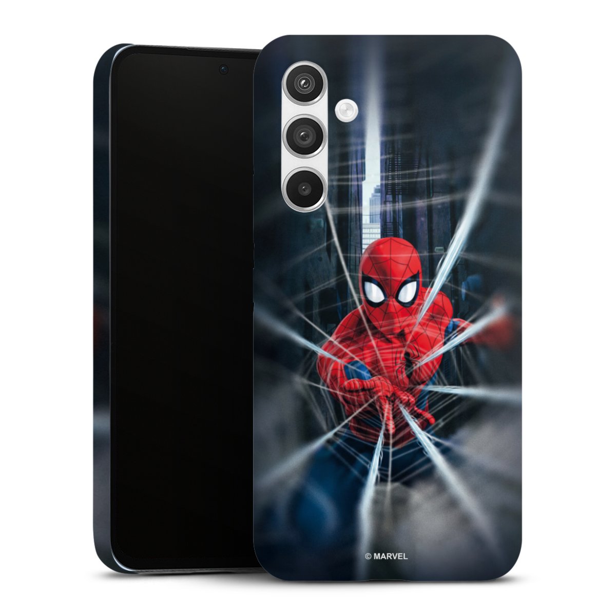 Galaxy A54 5G Handy Premium Case Smartphone Handyhülle Schutzhülle matt Spiderman Kinofilm Marvel Premium Case