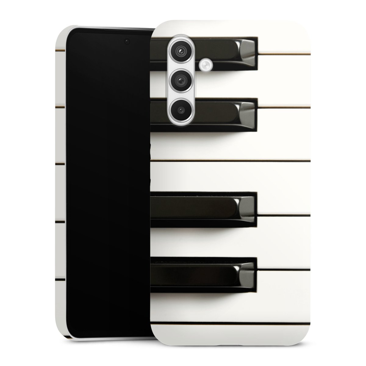 Galaxy A54 5G Handy Premium Case Smartphone Handyhülle Schutzhülle glänzend Music Piano Klavier Premium Case