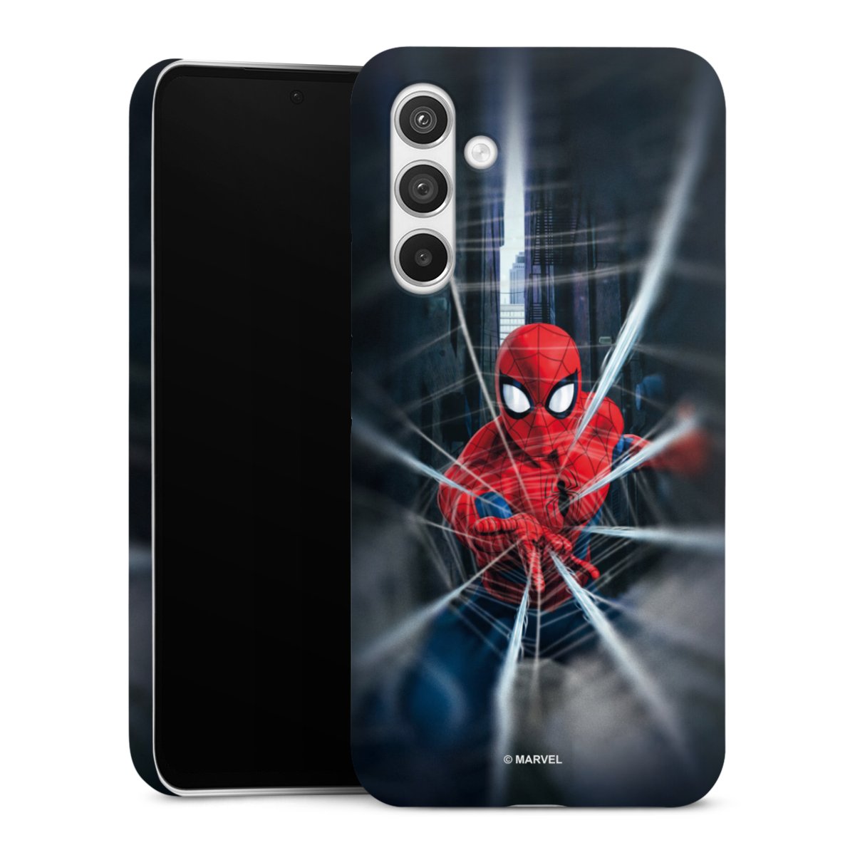 Galaxy A54 5G Handy Premium Case Smartphone Handyhülle Schutzhülle glänzend Spiderman Kinofilm Marvel Premium Case
