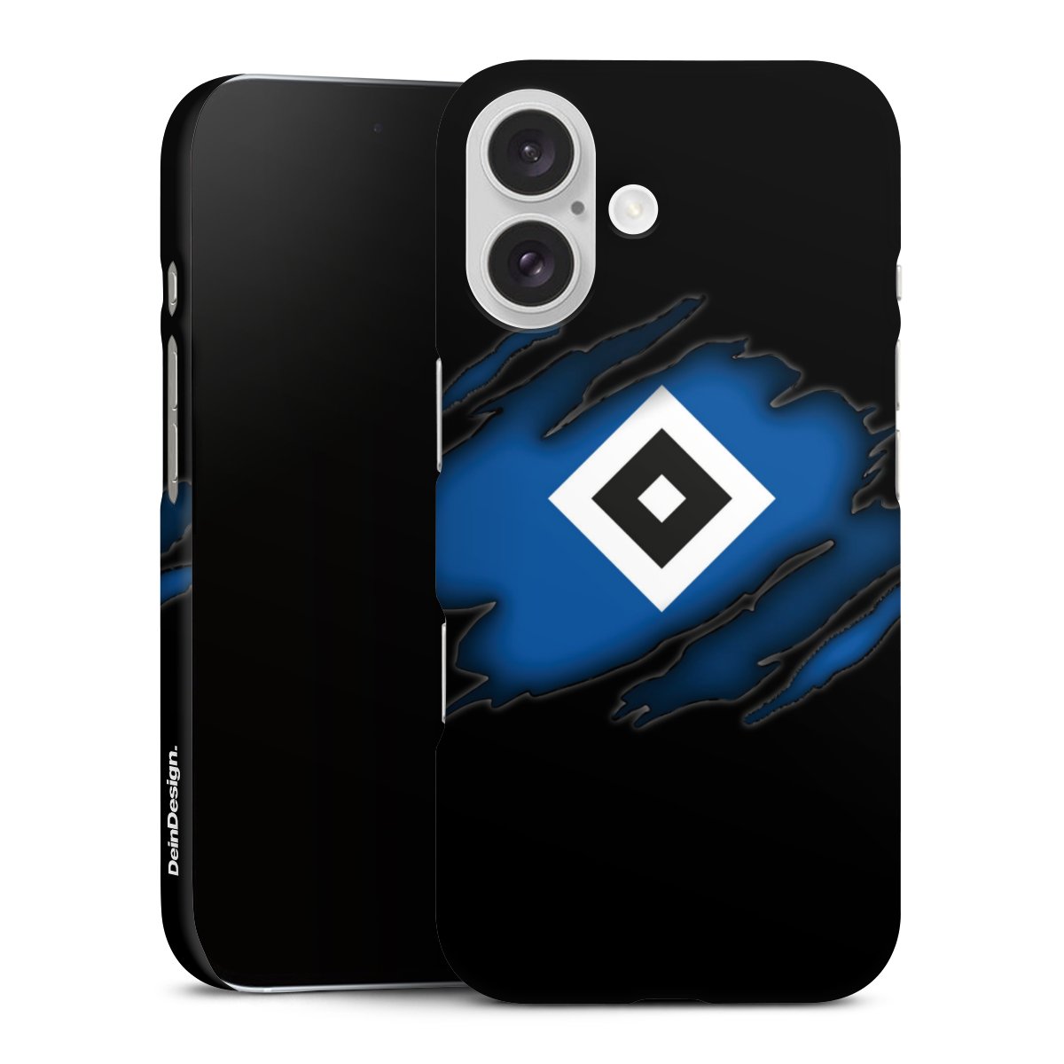 iPhone 16 Handy Premium Case Smartphone Handyhülle Schutzhülle matt Official Licensed Product Hsv Hamburger Sv Premium Case