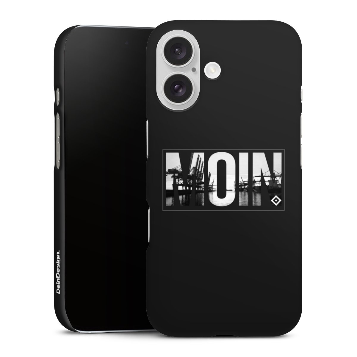 iPhone 16 Handy Premium Case Smartphone Handyhülle Schutzhülle matt Hamburger Sv Hsv Official Licensed Product Premium Case