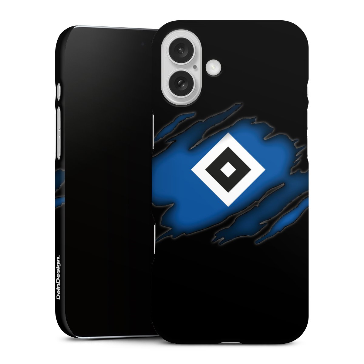 iPhone 16 Plus Handy Premium Case Smartphone Handyhülle Schutzhülle matt Official Licensed Product Hsv Hamburger Sv Premium Case